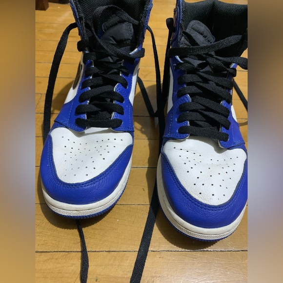 Jordan 1 High Game Royal 2018 Release GS 7Y Reverse Royals - Picture 8 of 14